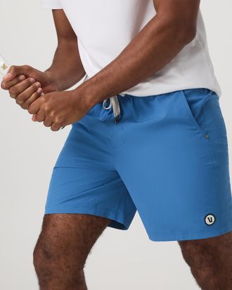 Vuori Clothing Kore Shorts Unlined 7 | Court Blue | XS, Size Extra Small