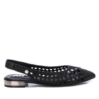 Xti Womens Ballerinas Flat Shoes In Black