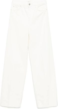 Toteme Jeans a gamba ampia - Bianco