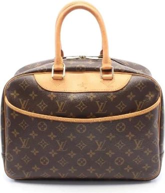 Louis Vuitton Pre-owned Handbags, female, Brown, Size: ONE SIZE Pre-owned Canvas handbags
