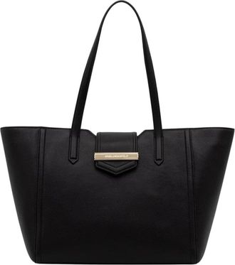 Karl Lagerfeld Tote Bags - Dames - Shoppers - Zwart - ONE Size - Leer - Tassen