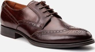base Mens Bell Brogue Mens Shoes - Brown - Size: 11