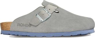 Rohde Grijze Klomp Schoenen - Dames - Slip ons - Grijs - 36 EU - Su&egrave;de - Schoenen