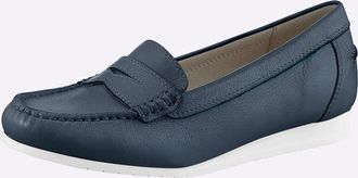 Casual Looks Slipper CASUAL LOOKS, Damen, Gr. 36, rot, Glattleder, Leder, Schuhe Slipper