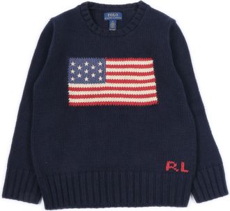 Polo Ralph Lauren Flag Cn Swtr Top Maglione