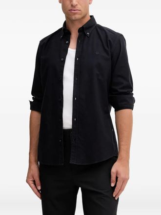 BOSS logo-detail shirt - Blue