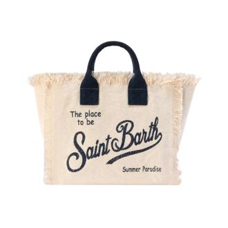 MC2 Saint Barth Tote Bags, female, Beige, Size: ONE SIZE Colette Tote Bag