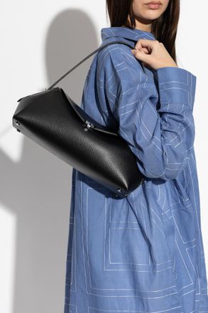 Toteme Leather Bag T-Lock, Womens, Black
