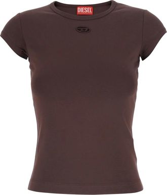 Diesel Dames, Tops, Bruin, Maat: S Katoen