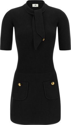 Elisabetta Franchi Mujer, Vestidos, Negro, Talla: S