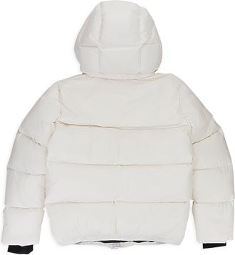 Purple NYLON DOWN PUFFER WHITE DOWN & PUFFER JACKETS