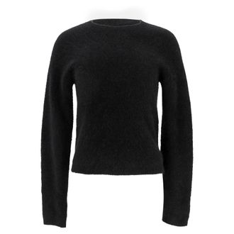 Off-white Embroidered Sweater in Black Wool