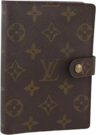 Louis Vuitton Pre-owned Accessories, female, Brown, Size: ONE SIZE Pre-owned Day Planner Cover