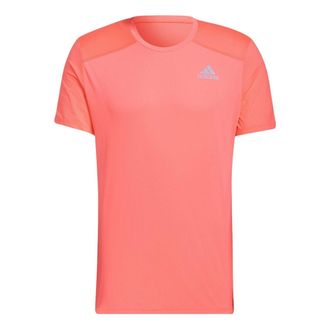adidas Own the Run Cooler Shirt Acid Red HB7459