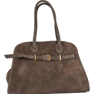 Persaman New York Sasha Suede Tote in Saddle at Nordstrom Rack