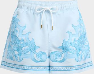 Versace Mens Medusa Swim Trunks