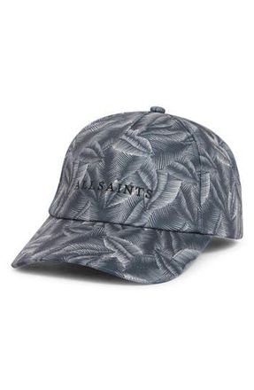 AllSaints Marseille Adjustable Baseball Cap in Gray Multi at Nordstrom Rack