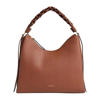 Coccinelle Boheme Schoudertas - Dames - Schoudertassen - Bruin - ONE Size - Leer - Tassen