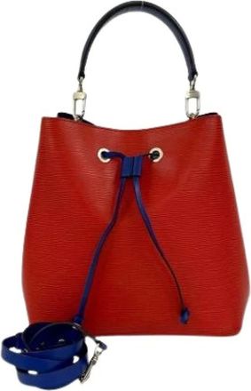 Louis Vuitton Pre-owned Bucket Bags, female, Red, Size: ONE SIZE Pre-owned Vintage Bucket Bag