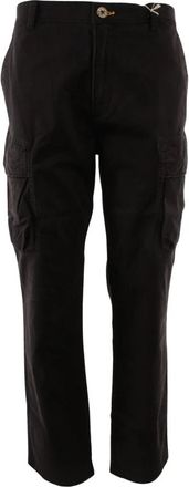 Parajumpers Edmund GD Long Pants - Heren - Straight fit broeken - Zwart - W32 - Katoen - Broeken