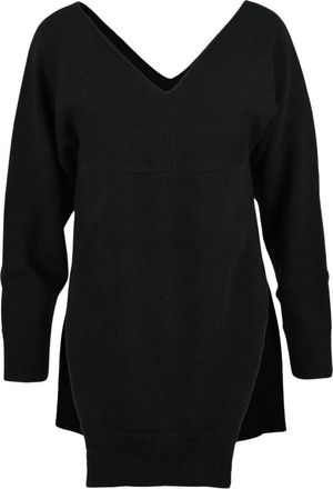 Stefano Mortari Dames, Truien, Zwart, Maat: S Wol