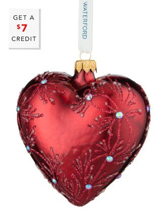 Waterford Holiday Heirlooms Heart Ornament