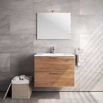Vitra mobile bagno mia 80X40CM golden oak sospeso