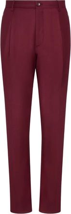 Etro Pantaloni con pieghe - Rosso