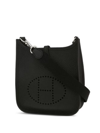 Herm&egrave;s Borsa a spalla Evelyne mini 2024 - Nero