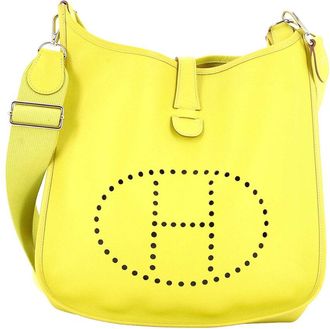 Herm&egrave;s Evelyne Bag Gen Iii Epsom Pm (Authentic Pre-Loved)