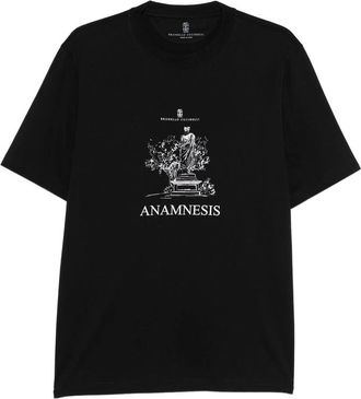 Brunello Cucinelli Graphic-print Cotton T-shirt