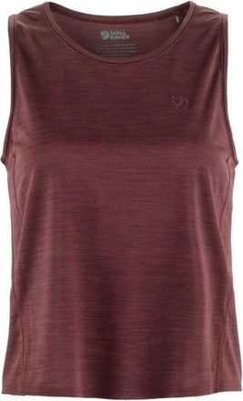 Fj&auml;llr&auml;ven Abisko Lite Tank Tank Top f&uuml;r Damen | rot
