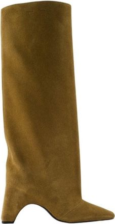Coperni Bridge Boots - Coperni - Leather - Khaki