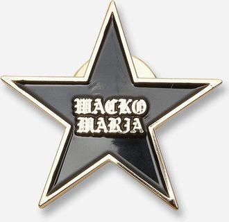 Wacko Maria Star Pin Black