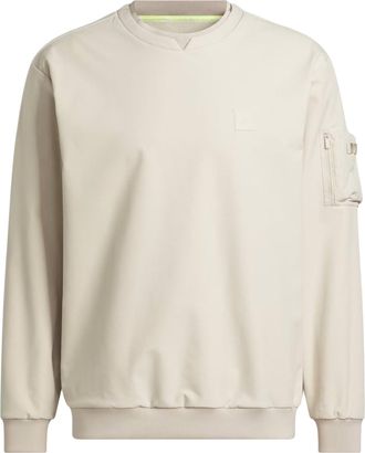 adidas Climawarm Brushed Sweatshirt Asia Sizing Khaki KH0132