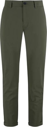 THE (ALPHABET) Tailored Broeken - Heren - Chinos - Groen - XL - Leer - Broeken