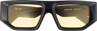 Off-white Vancouver 53mm Square Sunglasses in Black Yellow at Nordstrom Rack