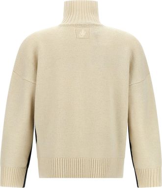 J.W.Anderson Two-Tone Wool Blend Sweater - Charcoal
