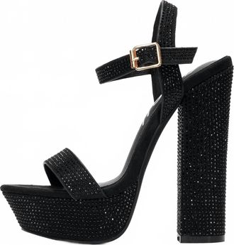 Cape Robbin Womens Ross Heels In Black
