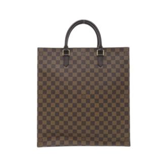 Louis Vuitton Bolso Tote de Lona Pre-owned - Pre-owned - Mujer - Marr&oacute;n - ONE SIZE