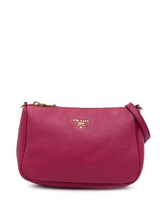 ハンドバッグ PRADA SAND LEATHER HANDBAG Prada Leather Clutch Bag