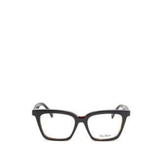 Max Mara Glasses, female, Brown, Size: 52 MM Clip Eyeglasses