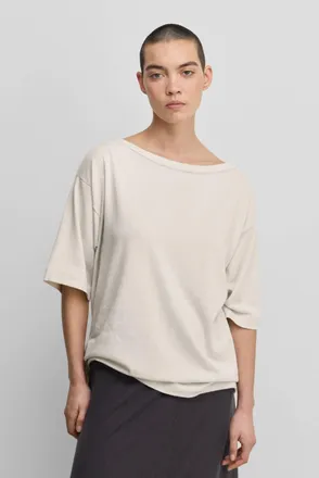 Extreme Cashmere Collum N472 Tee In Bone