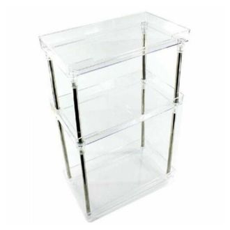 Trade Shop Trade Shop - Organizer Per Cosmetici Make Up Profumo Trucchi Bagno Multiuso 3 Ripiani