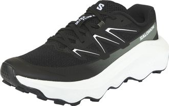 Salomon Laufschuh SALOMON ULTRA FLOW 2, Herren, Gr. 44,5, schwarz-weiss (schwarz, wei&szlig;, agave gr&uuml;n), Synthetik, Textil, Schuhe Laufschuh