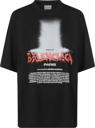 Balenciaga Mujer, Camisetas, Negro, Talla: M
