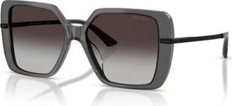 Jimmy Choo London 5048Ju Zonnebrillen - Dames - Zonnebrillen - Zwart - 55 MM - Accessoires