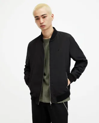 AllSaints Bassett Ramskull Bomber Jacket