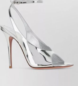 Amina Muaddi leather sandals