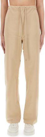 Moschino Beige Relaxed Drawstring Pants